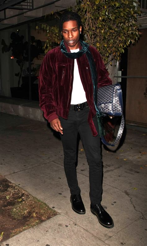 A$AP Rocky on How to Wear the Man Bag .